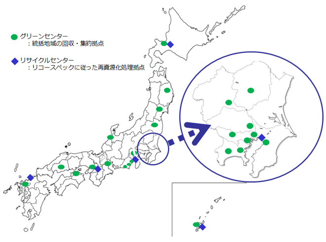 使用済みOA機器・トナー回収