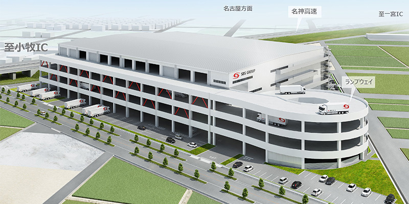 愛知県一宮市の倉庫:物流センター一宮