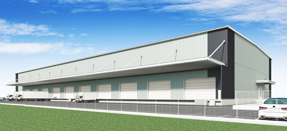 熊本県上益城郡の倉庫：物流センター熊本