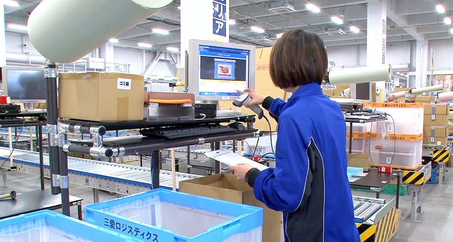 物流事例:オフィス通販会社様|庫内作業の自動化