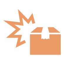 ２：厳重な梱包と衝撃防止技術