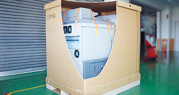 精密機器の梱包設計